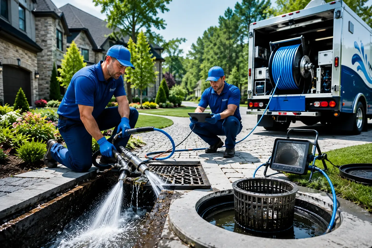 Local outdoor drain cleaning professionals in Grand Marsh, WI