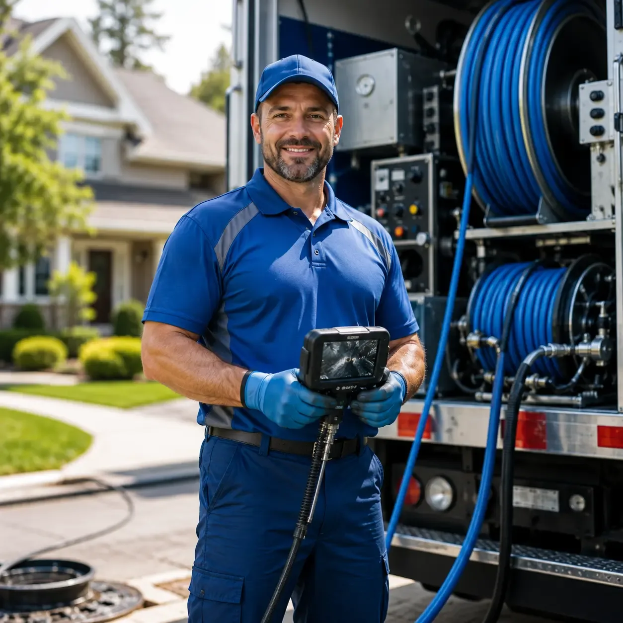 Local outdoor drain cleaning specialists in Grand Marsh, WI